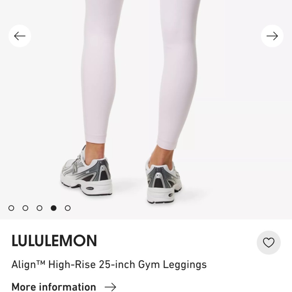 NWT lululemon BLISSFUL PINK align 25” leggings size US 4 - Picture 8 of 15